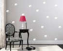 Elephant Pattern Wall Decal Baby Nursery Animal Stickers For Kids Room